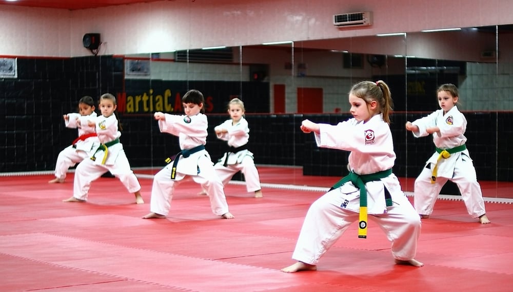 Martial arts students training at Academy OSC Martial Arts & Fitness